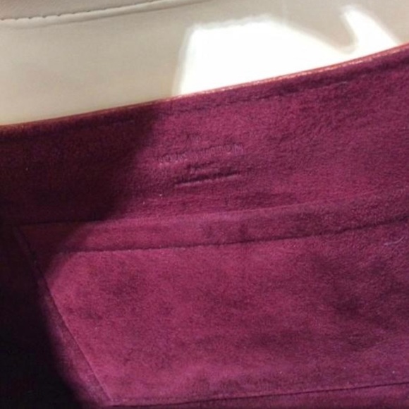 White Multicolor Canvas Monogram Bag - Picture 8 of 11